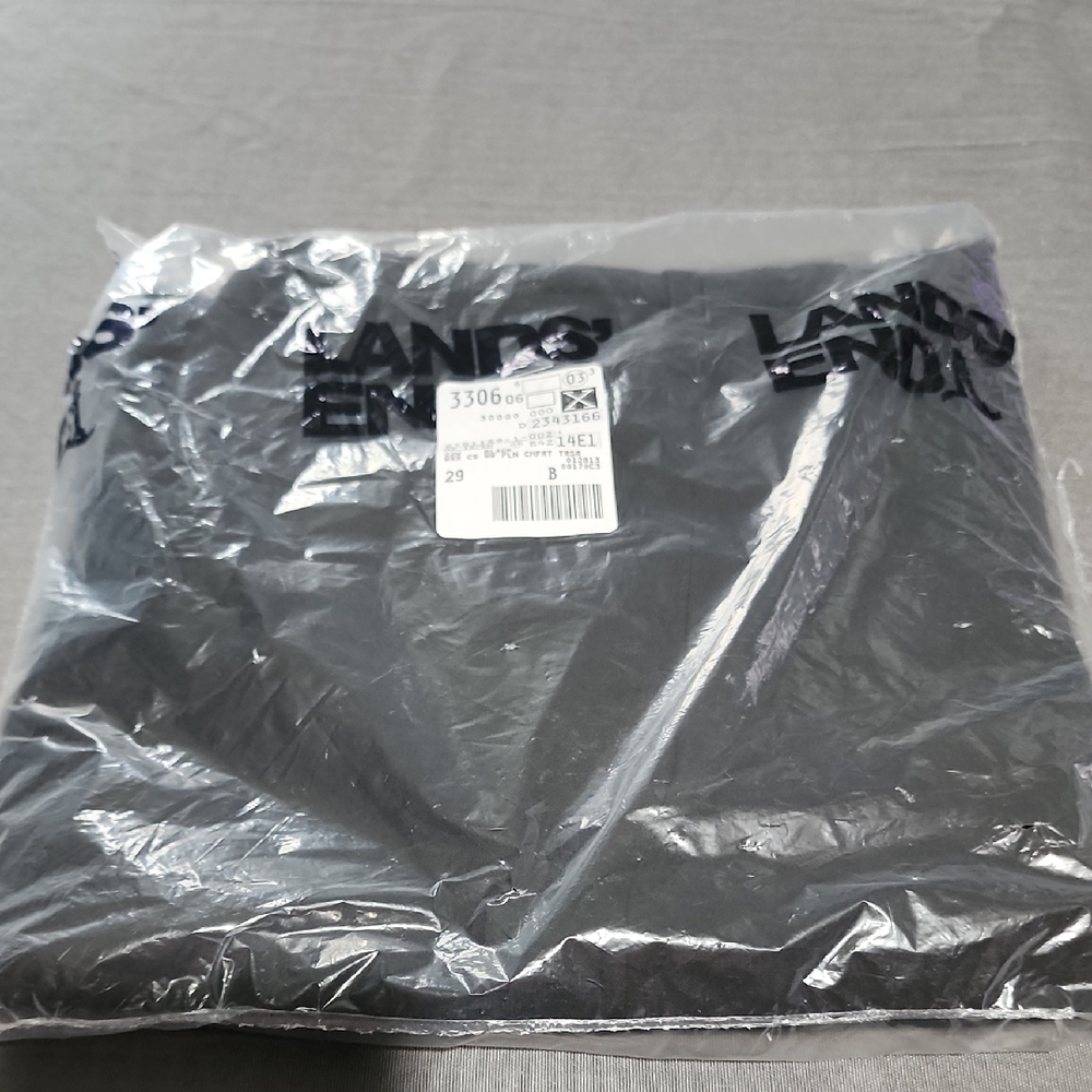 Lands' End Black Women's Trousers